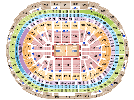 Crypto.com Arena Staples Center Seating Chart