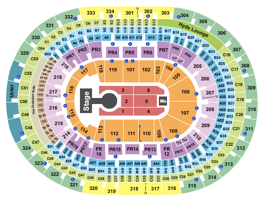 Crypto.com Arena Staples Center Seating Chart