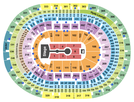 Crypto.com Arena Staples Center Seating Chart