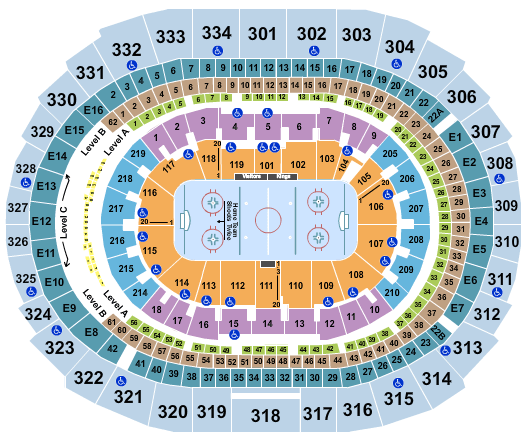 Crypto.com Arena Staples Center Seating Chart